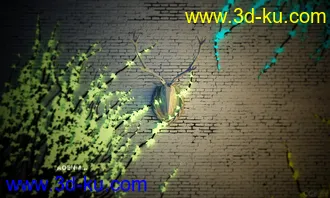 场景模型--鹿头。的图片