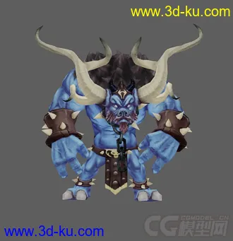 3D打印模型英雄联盟牛头酋长的图片
