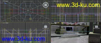 3D打印模型CF穿越火线竞技场，可做搞笑短片等电影的图片