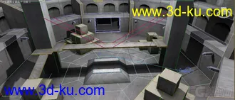 3D打印模型CF穿越火线竞技场，可做搞笑短片等电影的图片