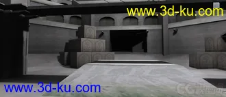 3D打印模型CF穿越火线竞技场，可做搞笑短片等电影的图片