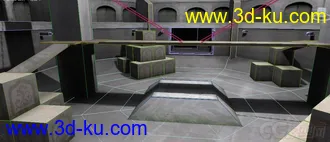 3D打印模型CF穿越火线竞技场，可做搞笑短片等电影的图片
