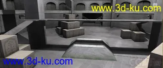 3D打印模型CF穿越火线竞技场，可做搞笑短片等电影的图片