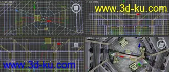 3D打印模型CF穿越火线竞技场，可做搞笑短片等电影的图片