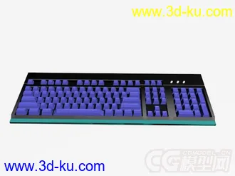 3D打印模型键盘的图片