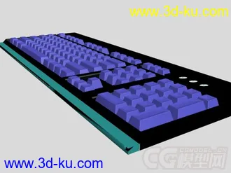 3D打印模型键盘的图片