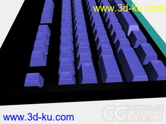 3D打印模型键盘的图片