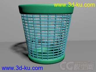3D打印模型垃圾桶的图片