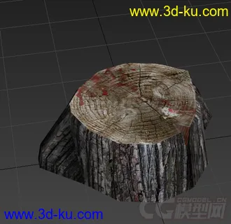 3D打印模型小树桩的图片