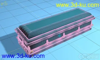 3D打印模型棺材一副，要的来拿把，呵呵的图片