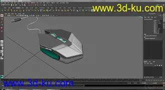 3D打印模型比较时髦的鼠标的图片