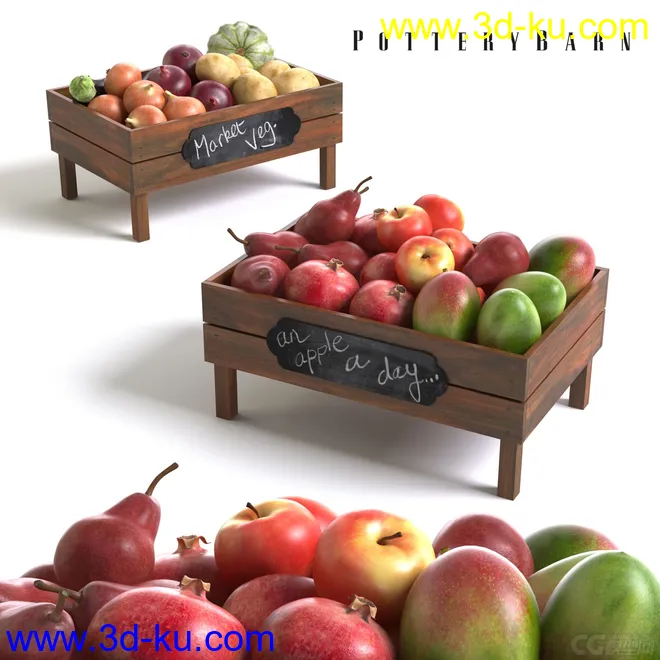 水果箱模型的图片1