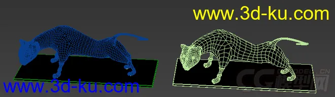 豹子 雕塑模型的图片2