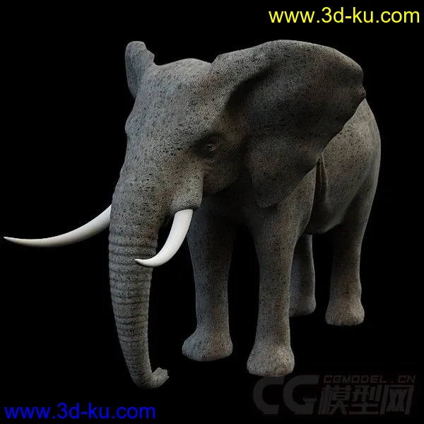 大象 雕塑模型的图片1