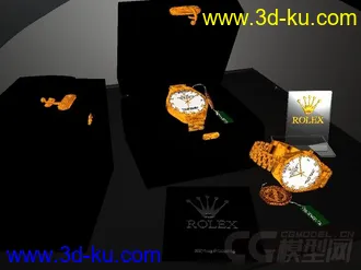 3D打印模型劳力士的图片