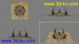 3D打印模型一个祭坛的图片
