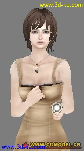 [CGMODEL首发]WII战国无双3-甲斐姬模型的图片