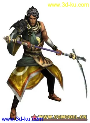 [CGMODEL首发]WII战国无双3-甲斐姬模型的图片