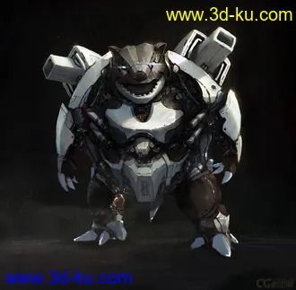 3D打印模型機械龜的图片