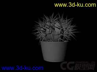 3D打印模型仙人球的图片