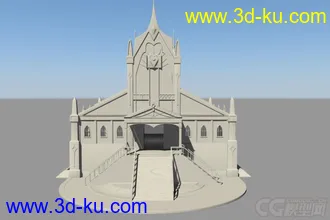 3D打印模型一个简单的小房子（我都倒角了）的图片