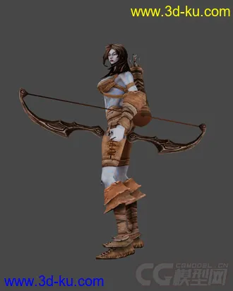 3D打印模型英雄联盟寒冰射手艾希的图片