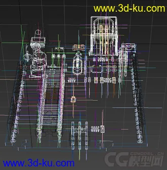 3D打印模型电路板 主板的图片