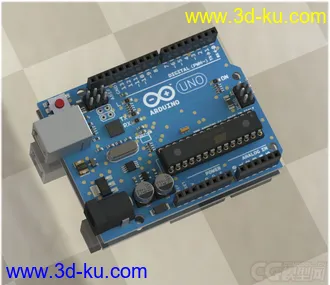 3D打印模型电路板 主板的图片