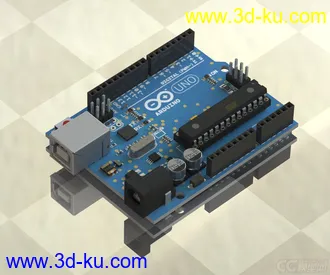 3D打印模型电路板 主板的图片