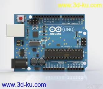 3D打印模型电路板 主板的图片