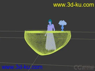 3D打印模型接待台的图片