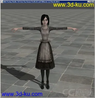 3D打印模型爱丽丝疯狂回归——短发的图片