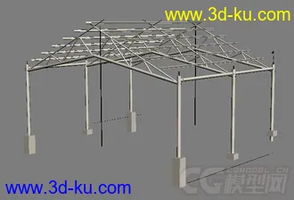 3D打印模型帐篷框架···的图片