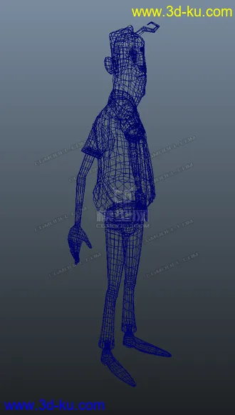 3D打印模型卡通男子........的图片