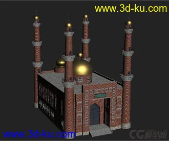 3D打印模型乌鲁木齐-大巴扎的图片