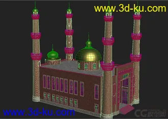 3D打印模型乌鲁木齐-大巴扎的图片