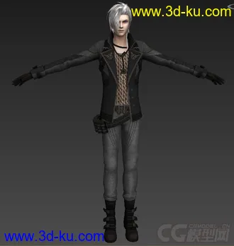 3D打印模型男孩的图片