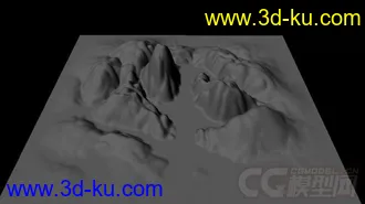 3D打印模型山的图片