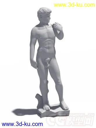 3D打印模型大卫 超写实的图片