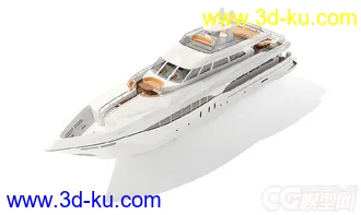 3D打印模型超写实豪华游艇的图片