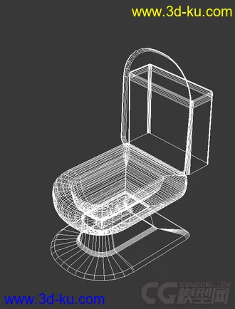3D打印模型马桶的图片