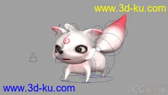 3D打印模型小狐狸宠物的图片