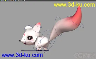 3D打印模型小狐狸宠物的图片