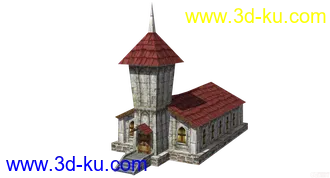3D打印模型魔兽世界赤色烈焰礼拜堂的图片