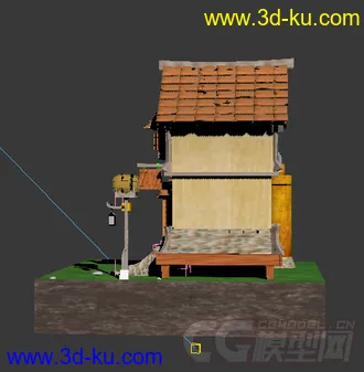 3D打印模型房屋的图片