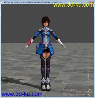 3D打印模型星之海洋：女主角的图片