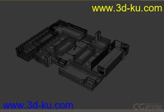 3D打印模型一个商场的图片