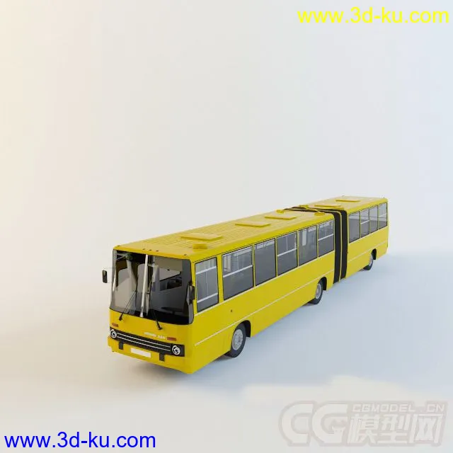 黄色的公交车模型的图片1