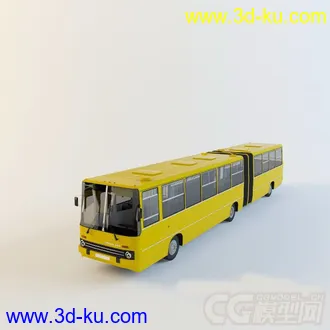 黄色的公交车模型的图片