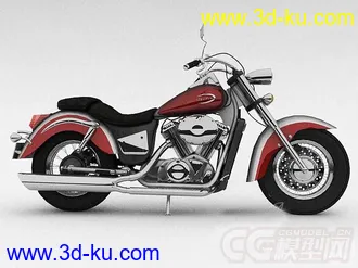 红色的摩托车模型的图片